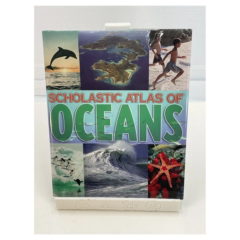 Scholastic Atlas of Oceans Hardcover Children's Book